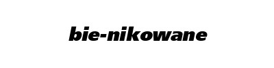 BIEŻNIKOWANE