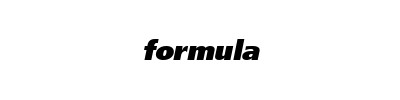 Formula